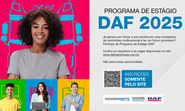 DAF abre programa de estágio na fábrica de Ponta Grossa