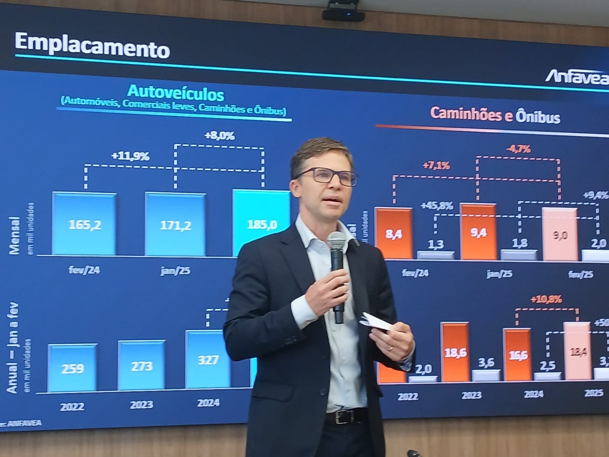 Produção de caminhões fecha o bimestre em alta de 10,5%