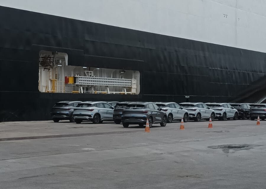 Anfavea manifesta “preocupação” com nova remessa de importados da BYD