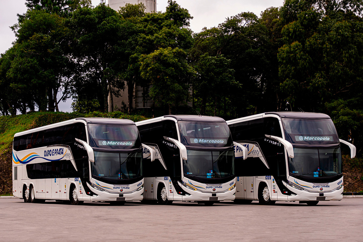 Marcopolo renova frota da Viação Ouro e Prata