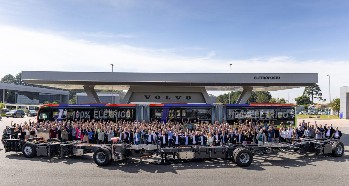 Volvo inicia produção de ônibus elétricos no País