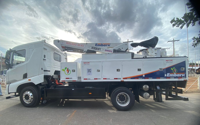 BYD apresenta opção de caminhão para o setor elétrico