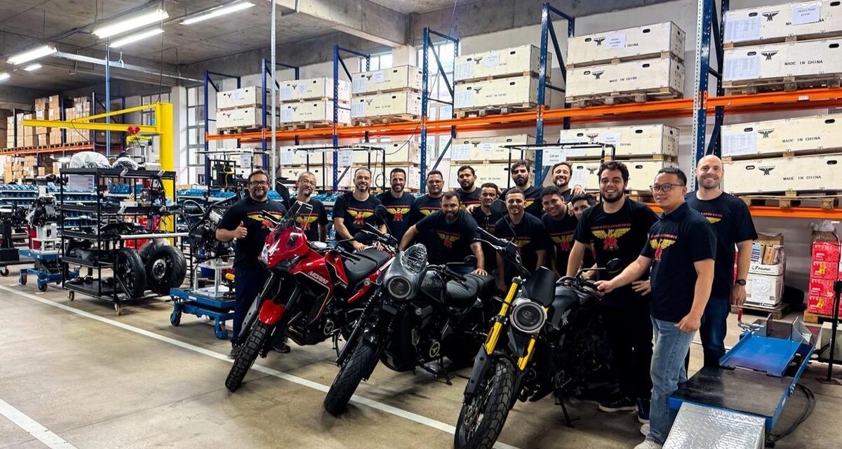 Moto Morini inicia oficialmente operação no País