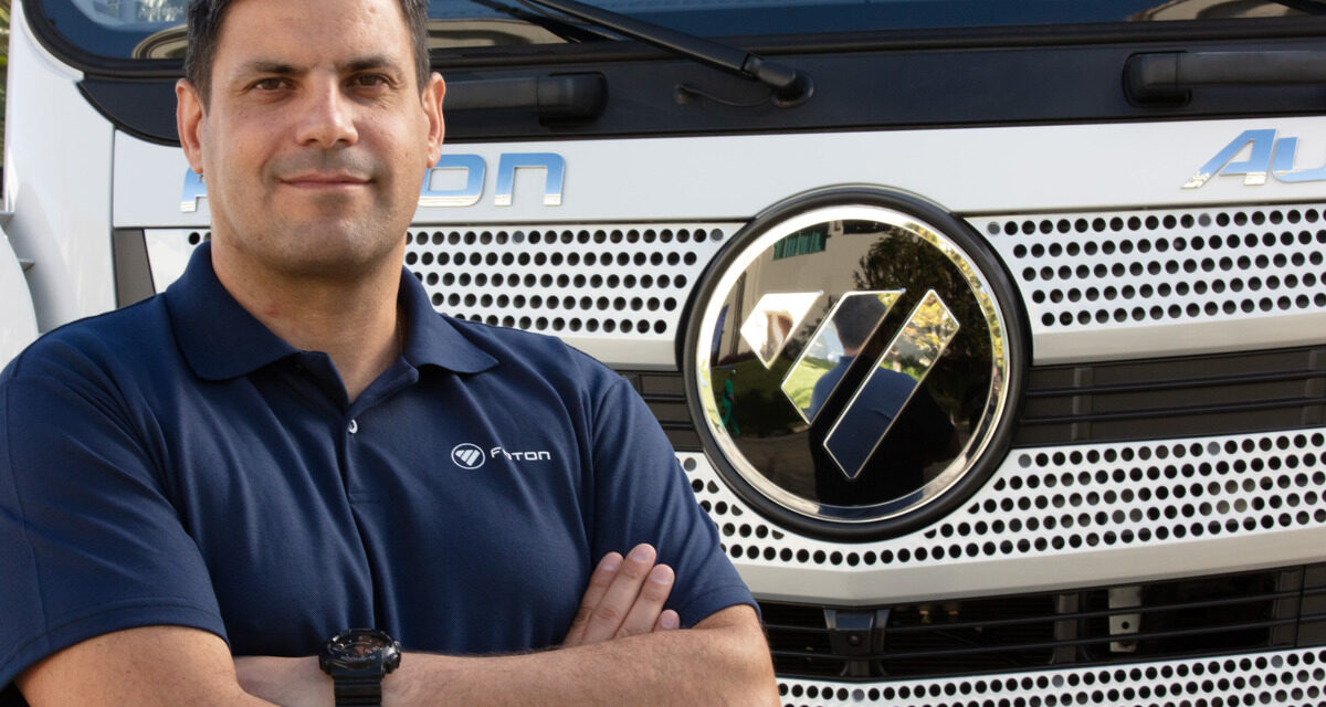 Fábio Pontes: a peça que faz a engrenagem da Foton girar.