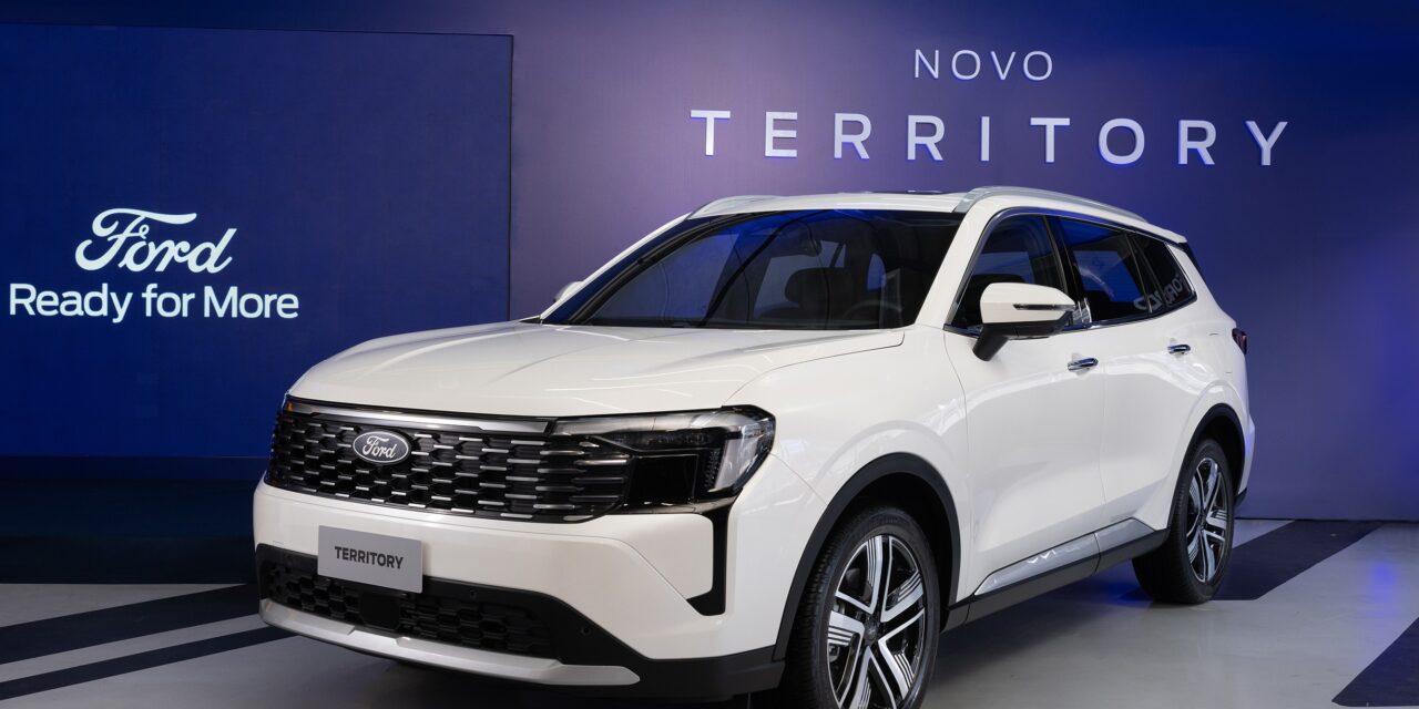 Com vendas em alta de 20%, Ford estreia novo Territory em Interlagos