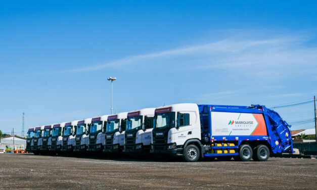 Marquise Ambiental investe R$ 25 milhões em caminhões Scania a biometano