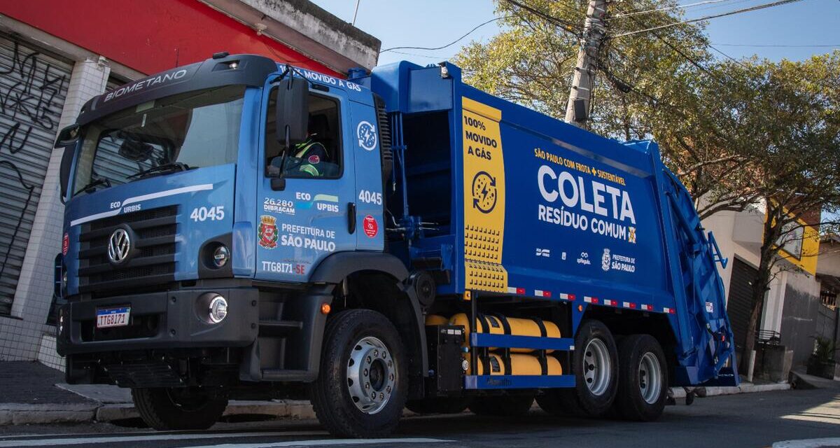 VWCO e EcoUrbis colocam caminhão a gás na coleta de resíduos