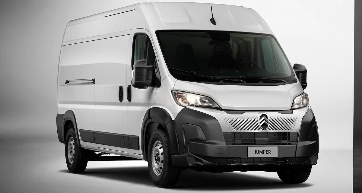 Na linha 2026, Citroën Jumper ganha motor mais potente