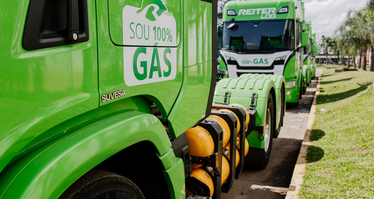 Entregas de caminhões e ônibus a gás mais que triplicam em 2025