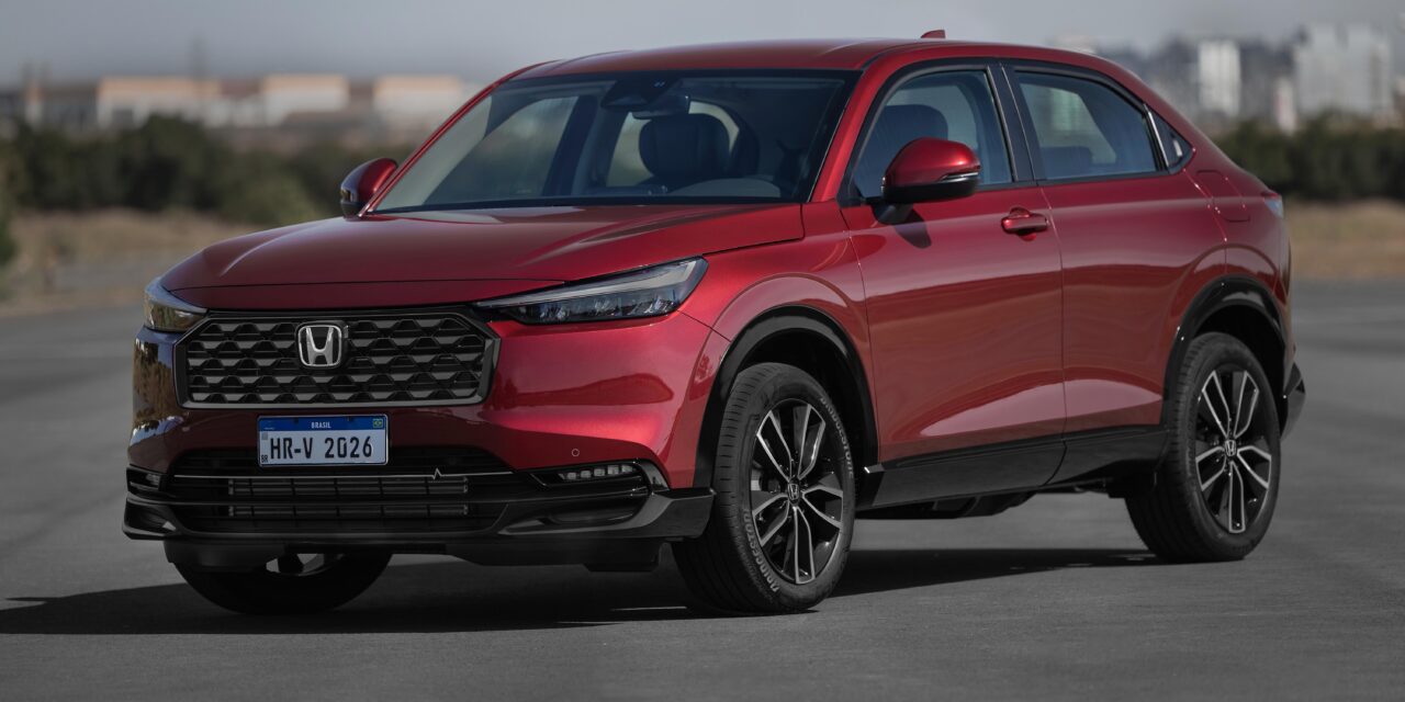 Em forte ascensão nas vendas, HR-V muda pouco na linha 2026