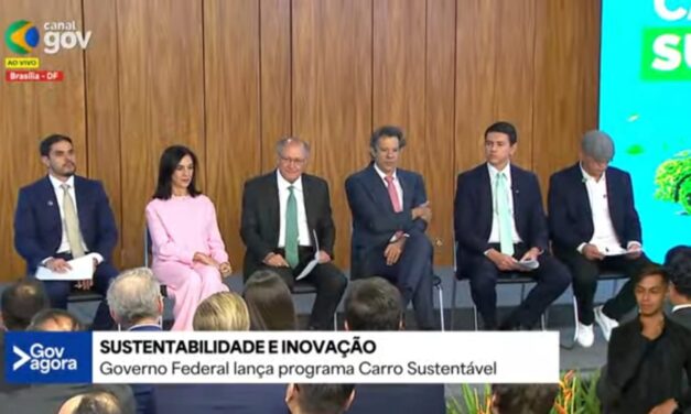 Haddad sobre Carro Sustentável: “Programa neutro do ponto de vista fiscal”.