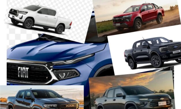 As picapes mais vendidas no semestre