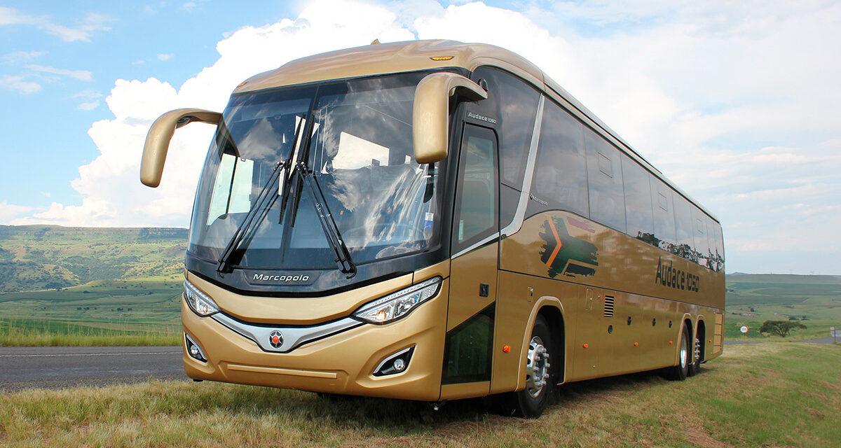 Marcopolo lança o Audace 1050 no mercado africano