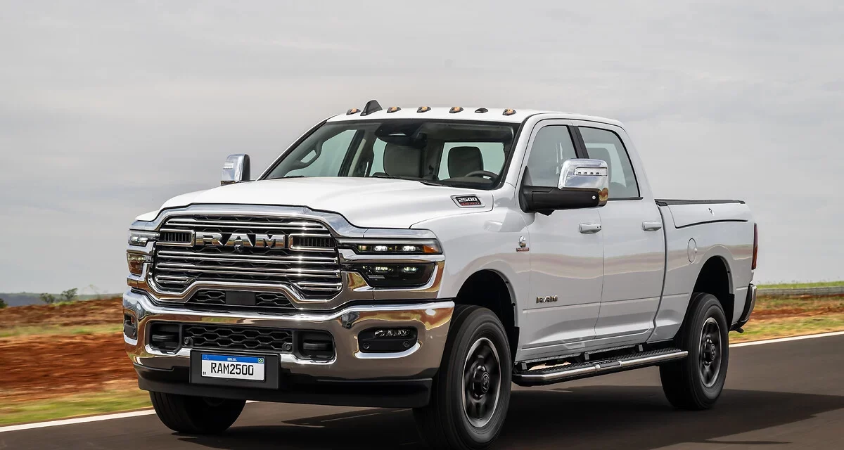 RAM renova 2500 e 3500, agora mais potentes e luxuosas