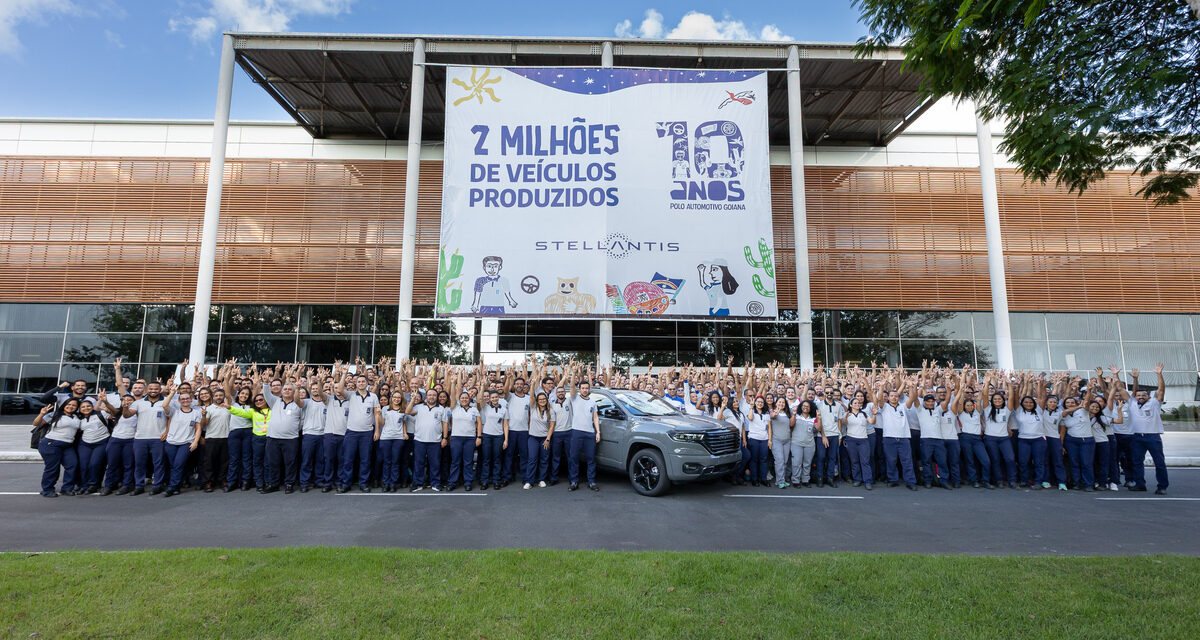Produção da Stellantis em Goiana alcança 2 milhões de unidades
