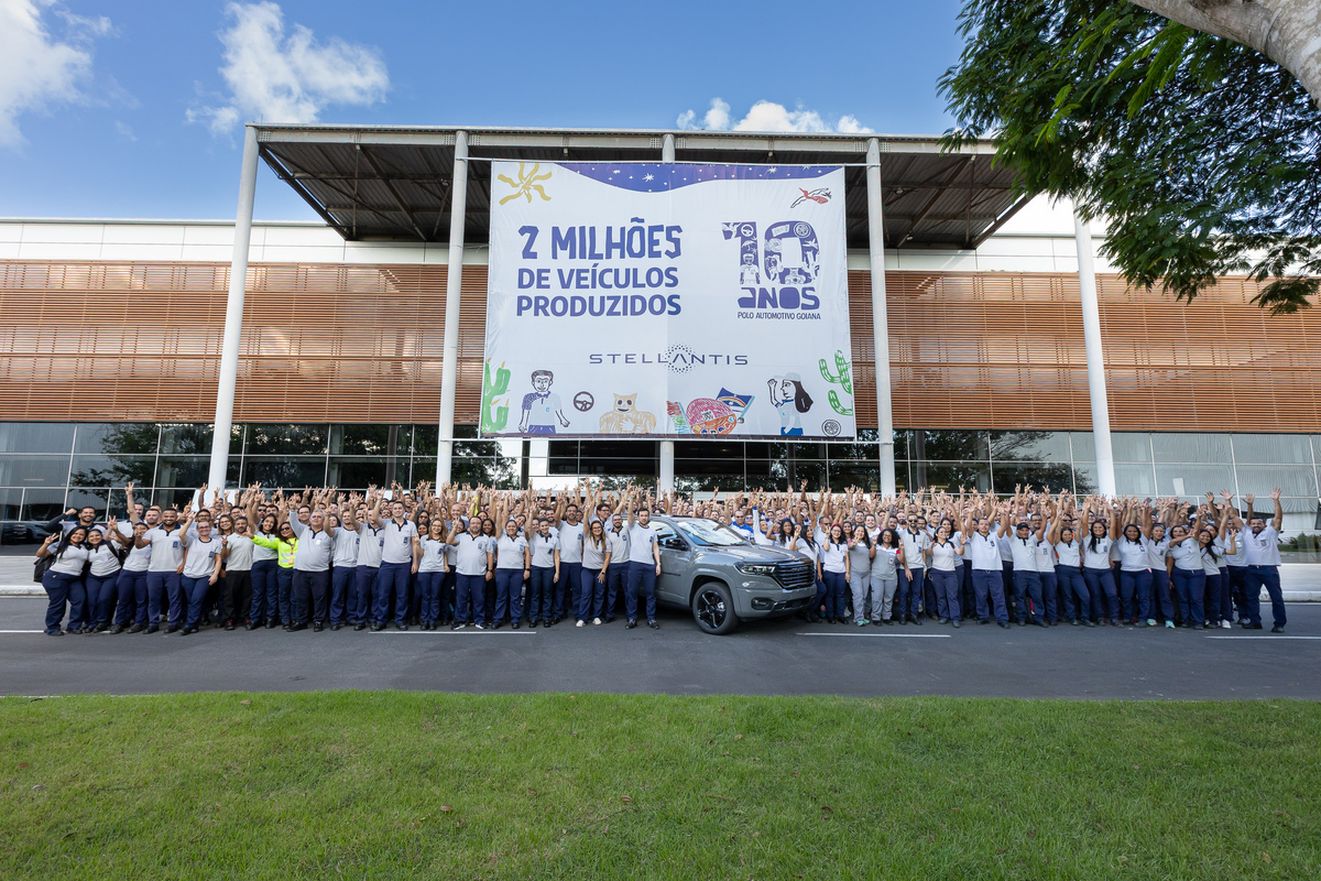 Produção da Stellantis em Goiana alcança 2 milhões de unidades
