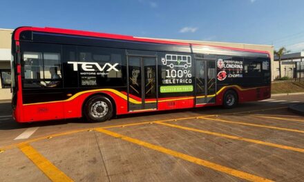 Londrina testa ônibus elétrico da Higer