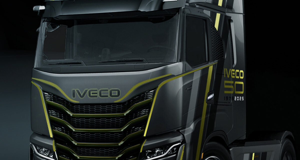 Iveco lança edição comemorativa do S-Way aos 50 anos da marca