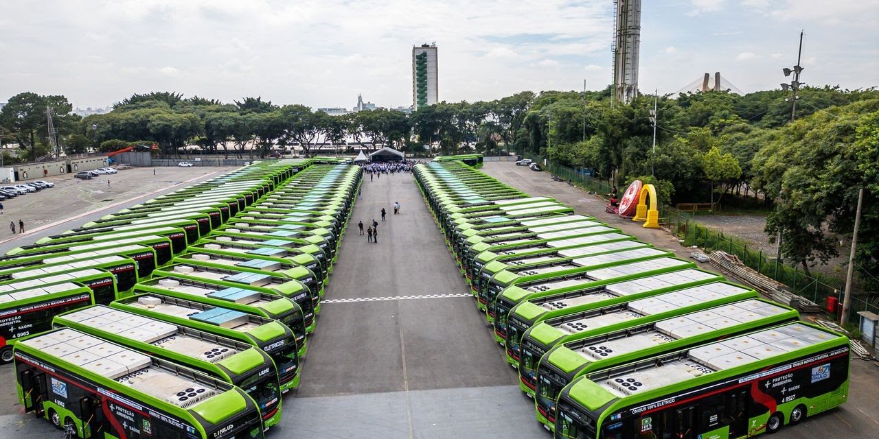 Venda de ônibus elétrico tem alta sem precedentes
