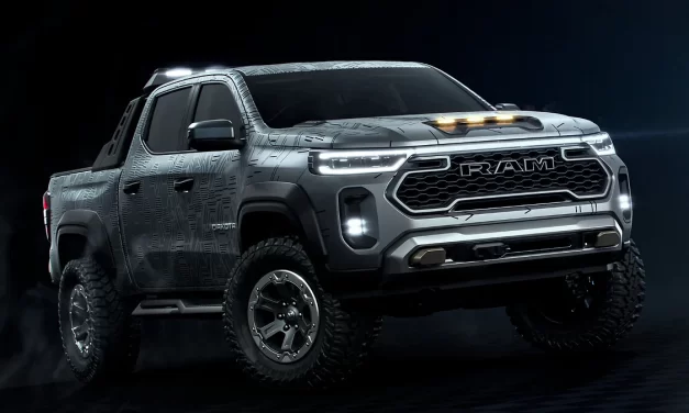 Ram Dakota Nightfall Concept em vídeo