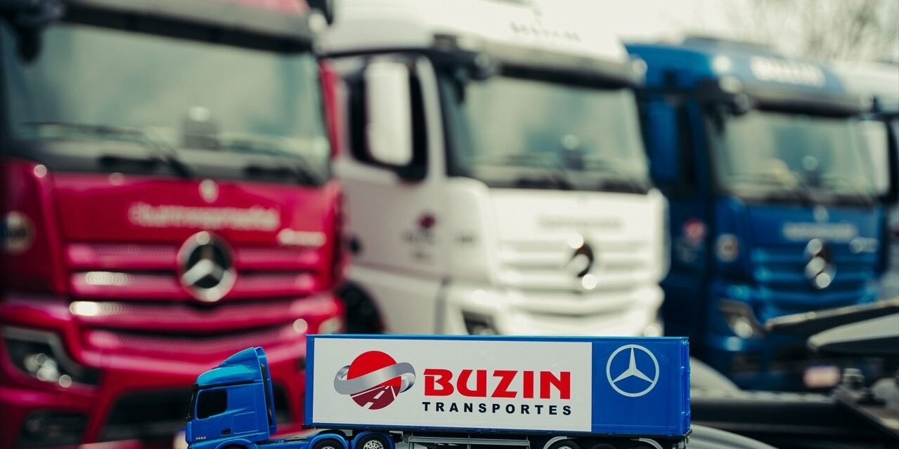 A gaúcha Buzin reforça frota com 20 Mercedes-Benz Actros
