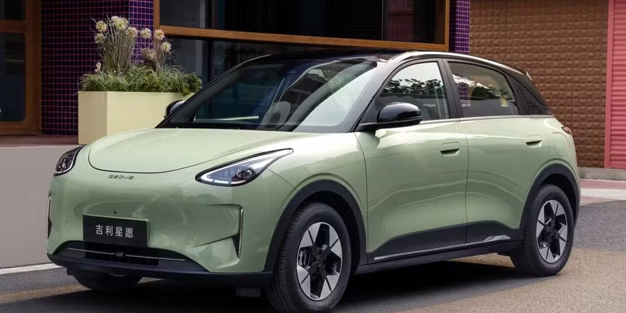 Compacto elétrico da Geely chega em novembro