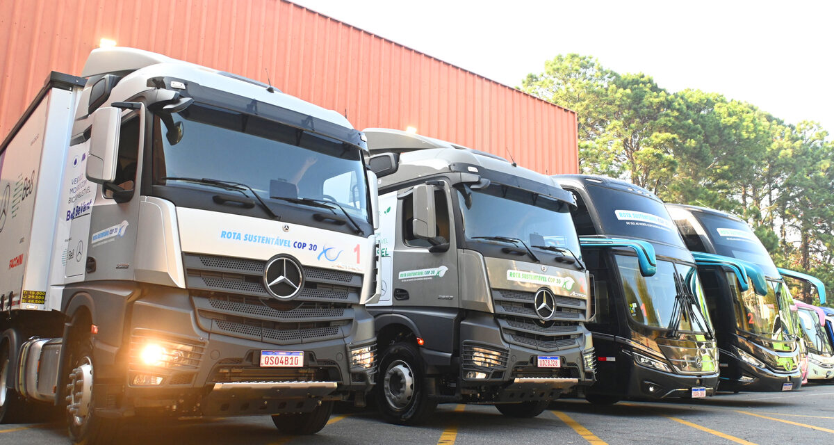 Mercedes-Benz e Be8 testam novo biocombustível BeVant