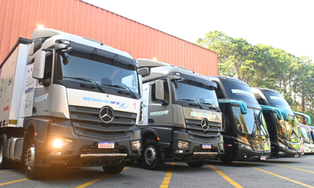 Mercedes-Benz e Be8 testam novo biocombustível BeVant