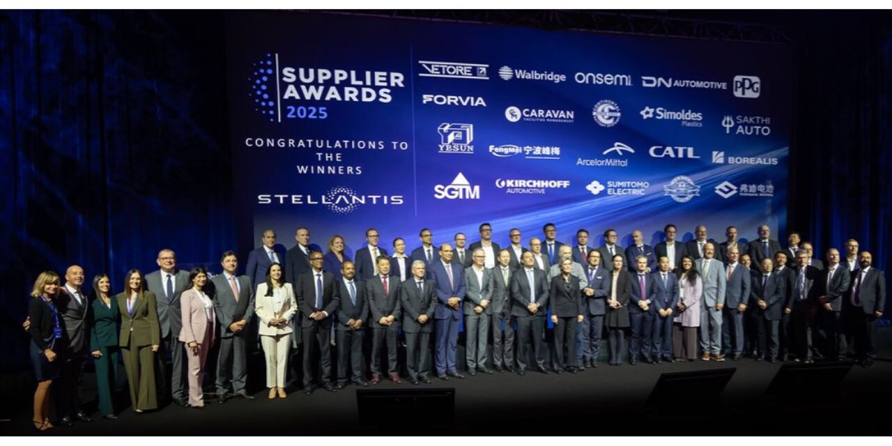 Em evento global, Stellantis reconhe 54 fornecedores
