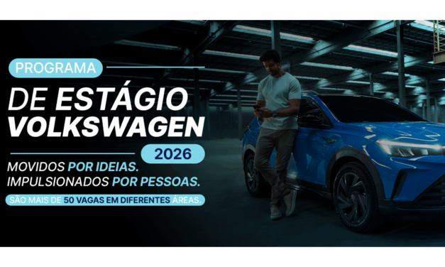 VW abre inscrições para o Programa de Estágio 2026