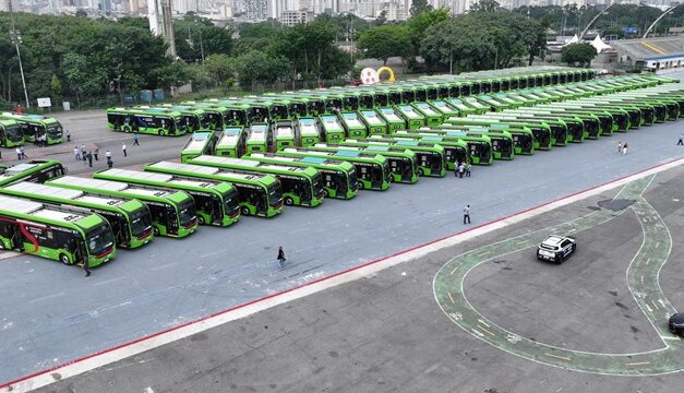 Brasil caminha para ter a maior frota de ônibus elétrico da região