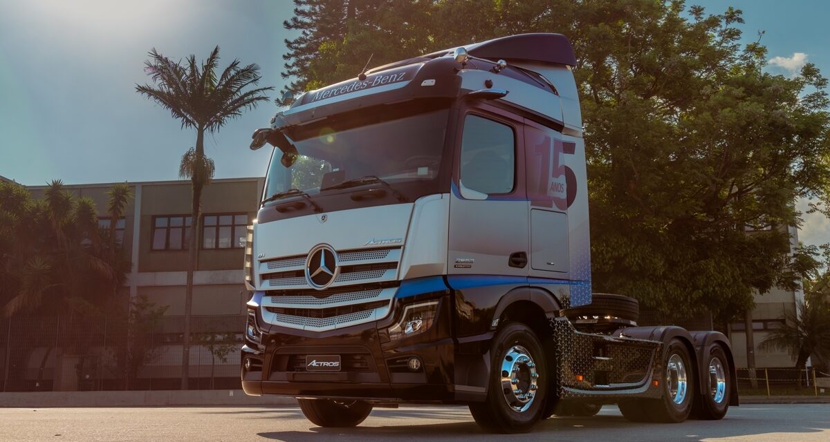 Mercedes-Benz comemora 15 anos do Actros com série limitada