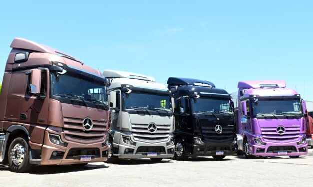 Mercedes-Benz estreia na frota da Monfredini com 50 Actros