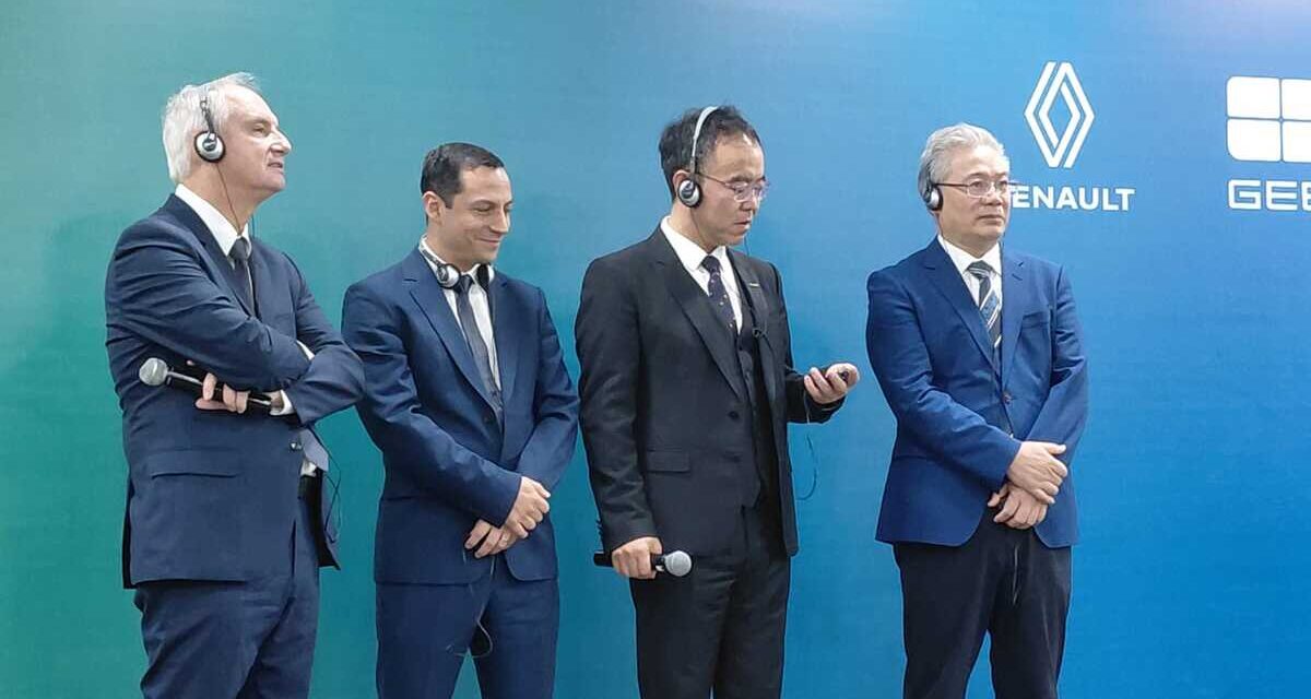 Renault Geely anuncia R$ 3,8 bilhões no País