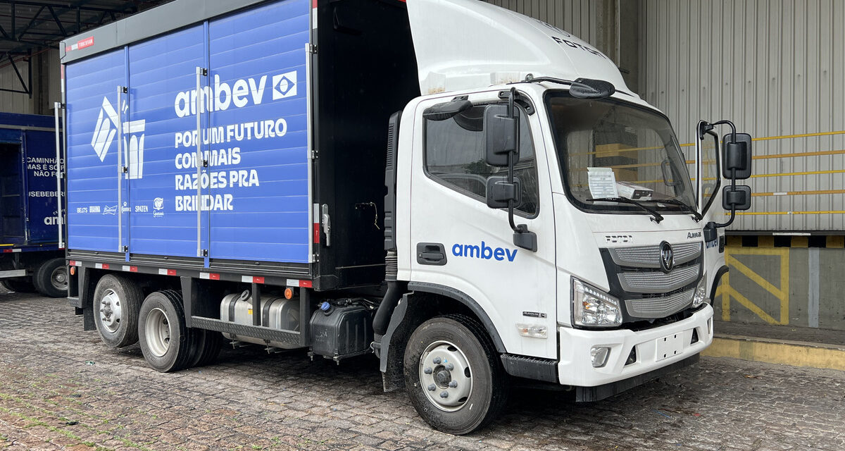 Ambev aposta nos caminhões Foton