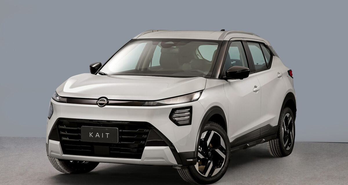 Em quatro versões, Nissan Kait custa a partir de R$ 117.990