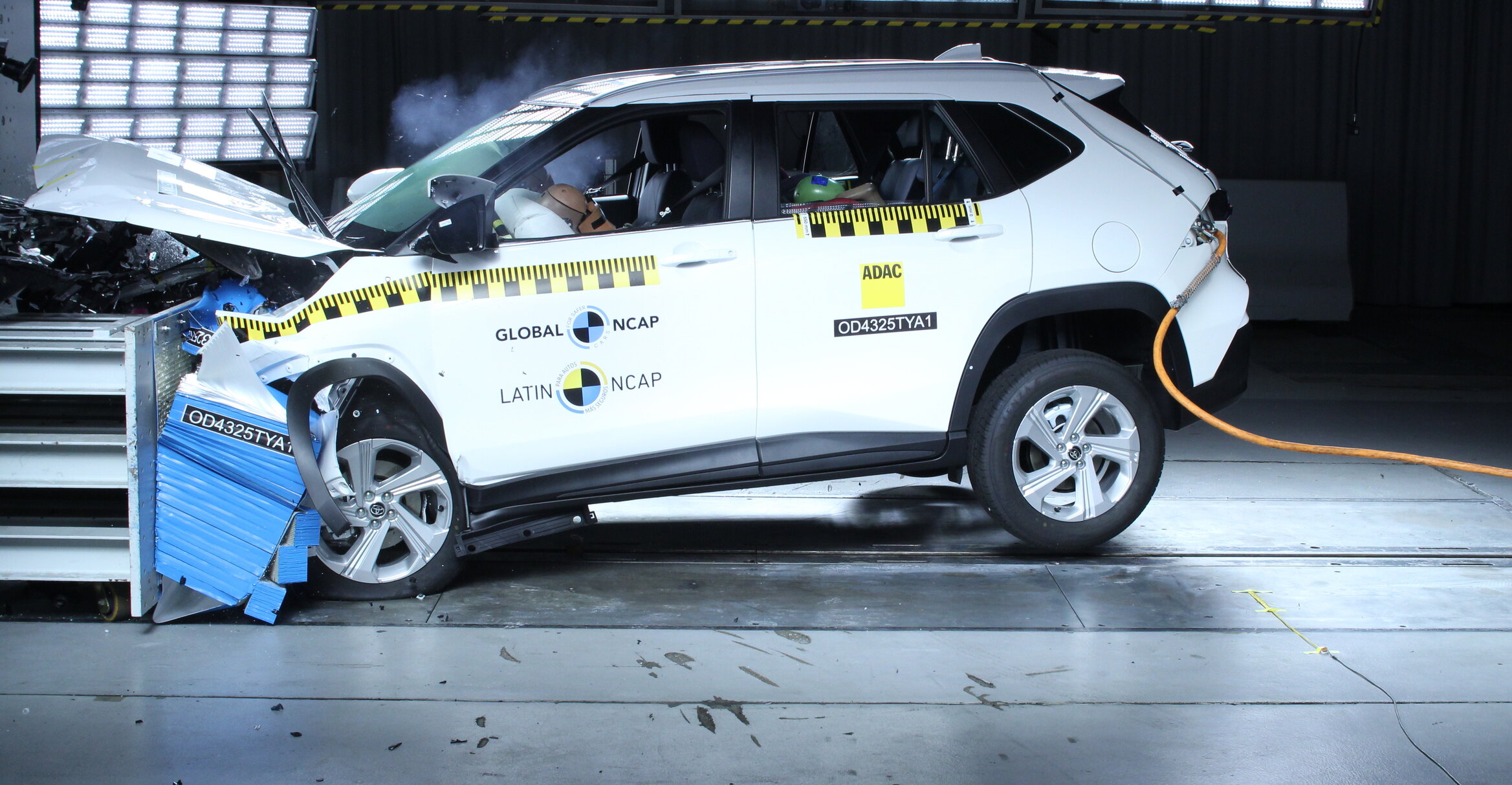 Yaris Cross recebe somente 2 estrelas em segurança