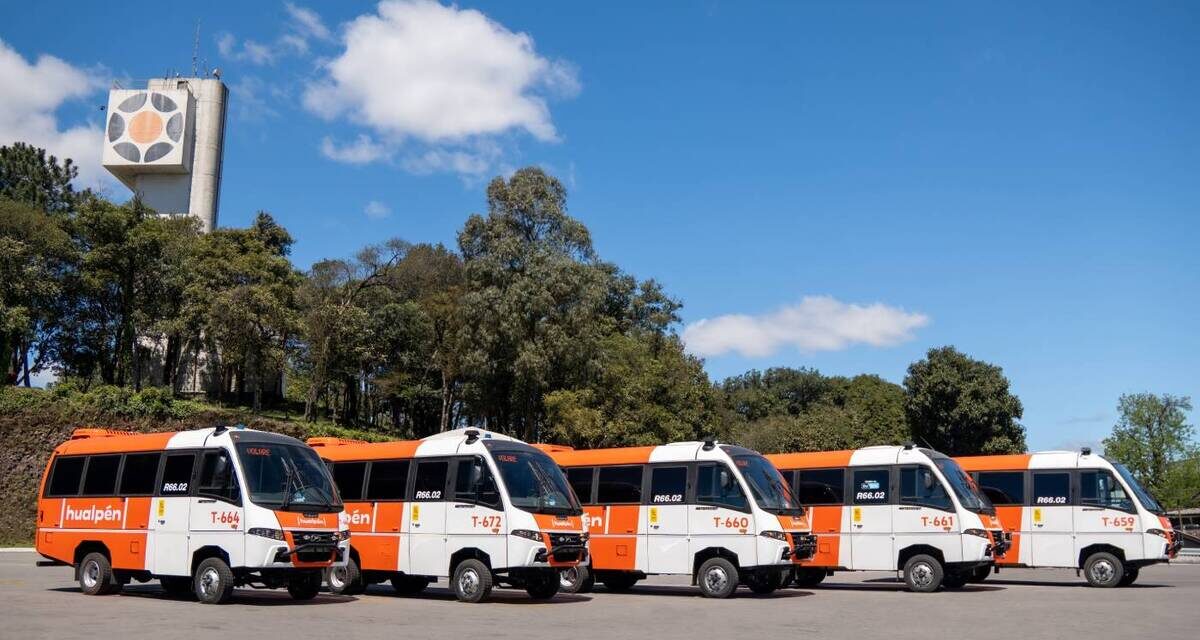 Buses Hualpén reforça a frota com a Volare