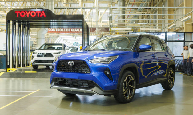 Em Sorocaba, Toyota inicia produção em série do Yaris Cross