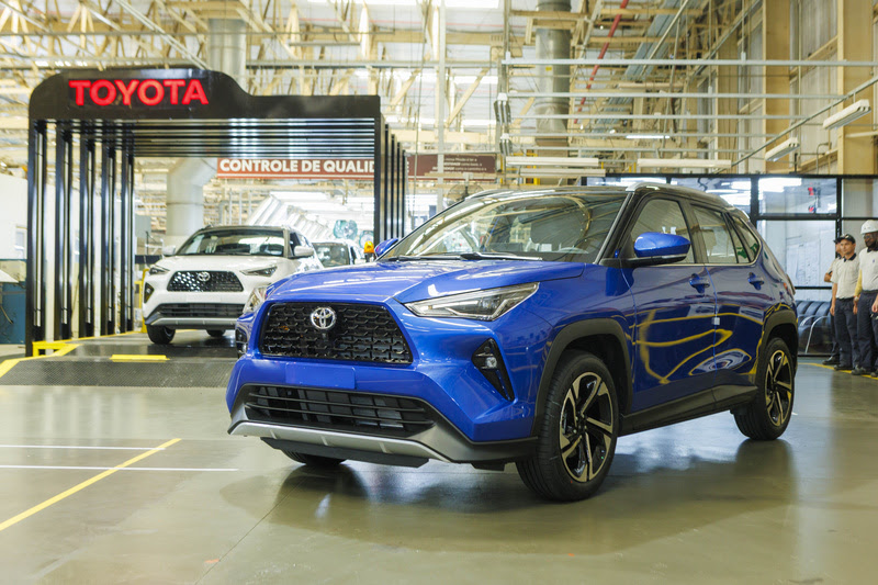 Em Sorocaba, Toyota inicia produção em série do Yaris Cross
