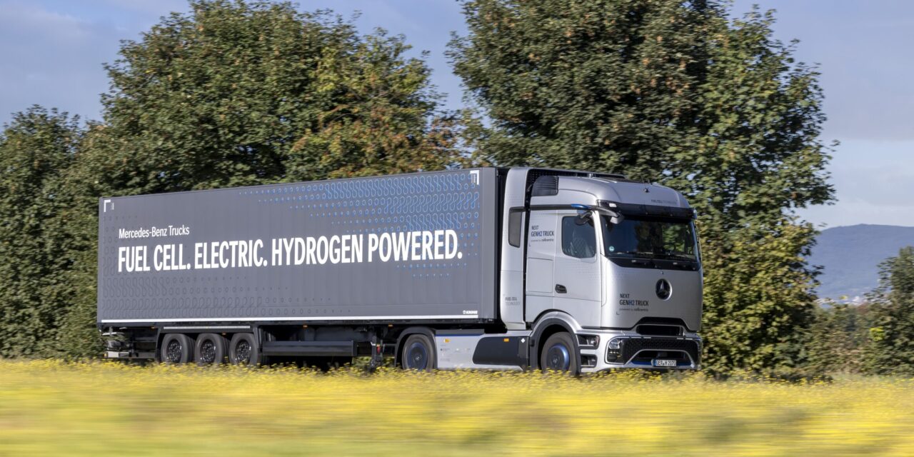 Daimler começará a fabricar caminhão a célula de hidrogênio este ano