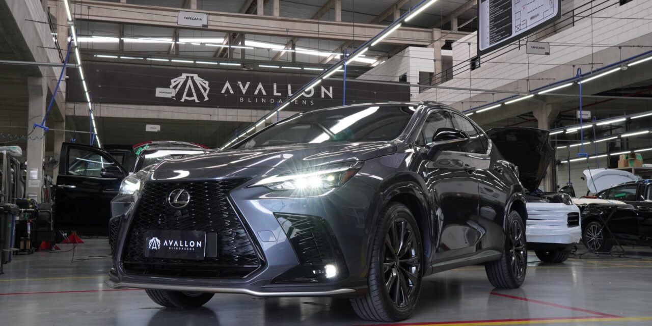 Avallon investe R$ 2,5 milhões na blindagem do Lexus