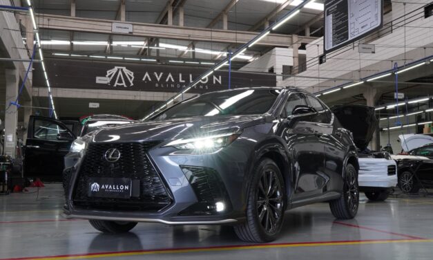 Avallon investe R$ 2,5 milhões na blindagem do Lexus