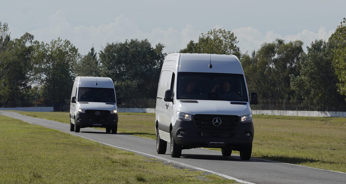 Mercedes-Benz reforça a linha Sprinter com opções automáticas