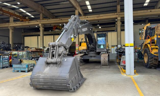 Tracbel recebe certificação da Volvo CE para reforma de máquinas