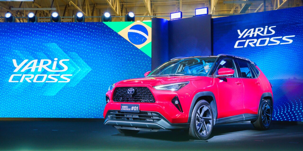 Na linha Yaris Cross, oferta de híbridos-flex será superior à do Corolla