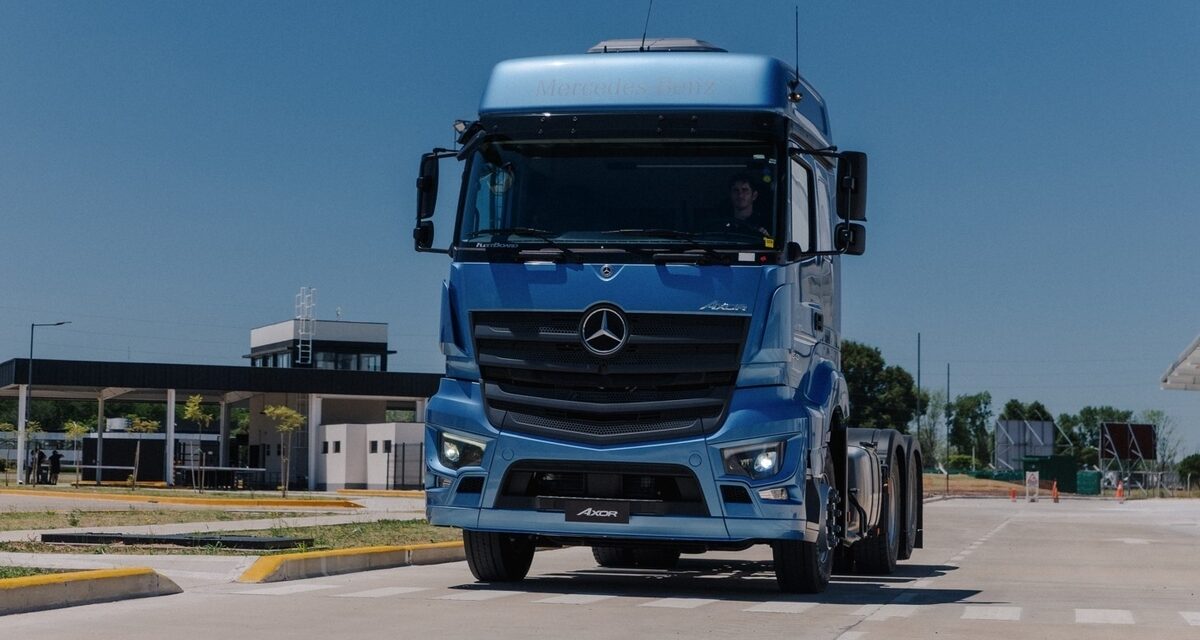 Mercedes-Benz Axor chega ao marcado argentino