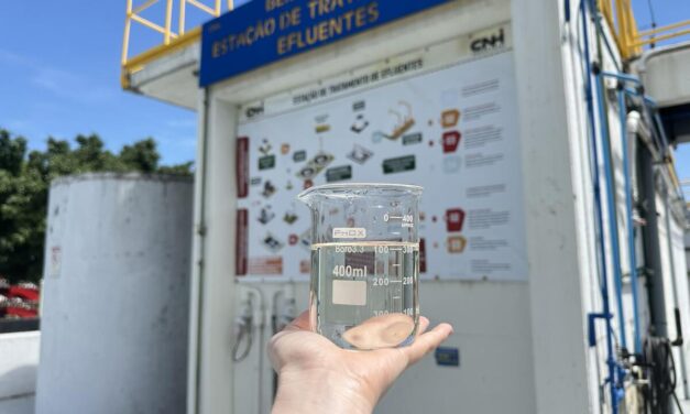 CNH Industrial economiza 200 mil m² de água com inciativas de reuso