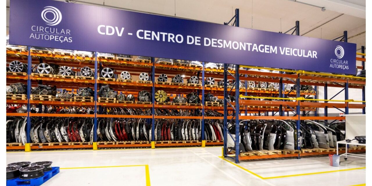 Stellantis recicla mais de 9 mil peças em seis meses