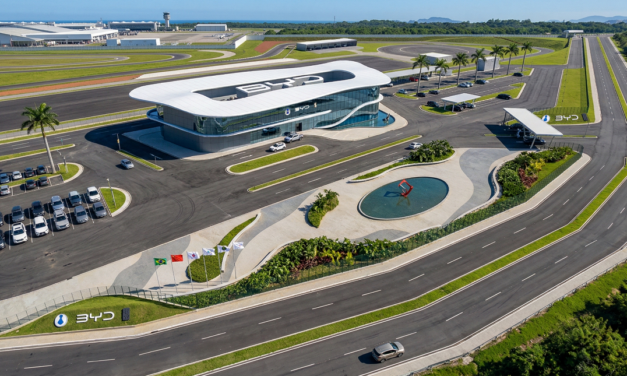 Centro de testes da BYD  no Rio custará R$ 300 milhões